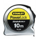 Powerlock, Vente de mesure courte en acier, Stanley, Ruban de mesure, Topographie-lepont.fr