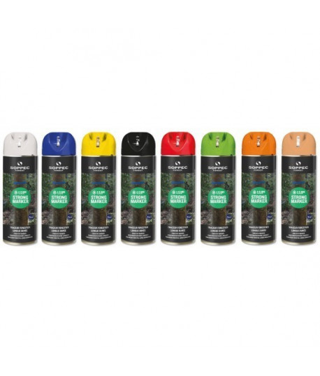Bombe aérosol ECO-Marker Fluo 500 ml - Contact Forestier