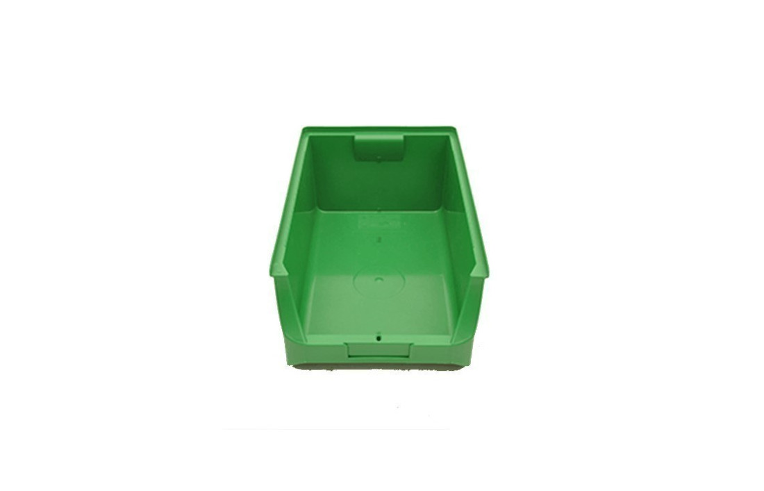 Bac de rangement 7L et 22L couleur rouge et vert - Lepont Equipements