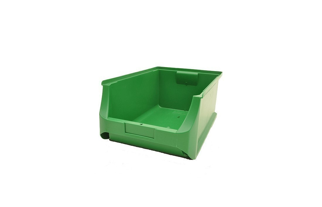 Bac de rangement 7L et 22L couleur rouge et vert - Lepont Equipements