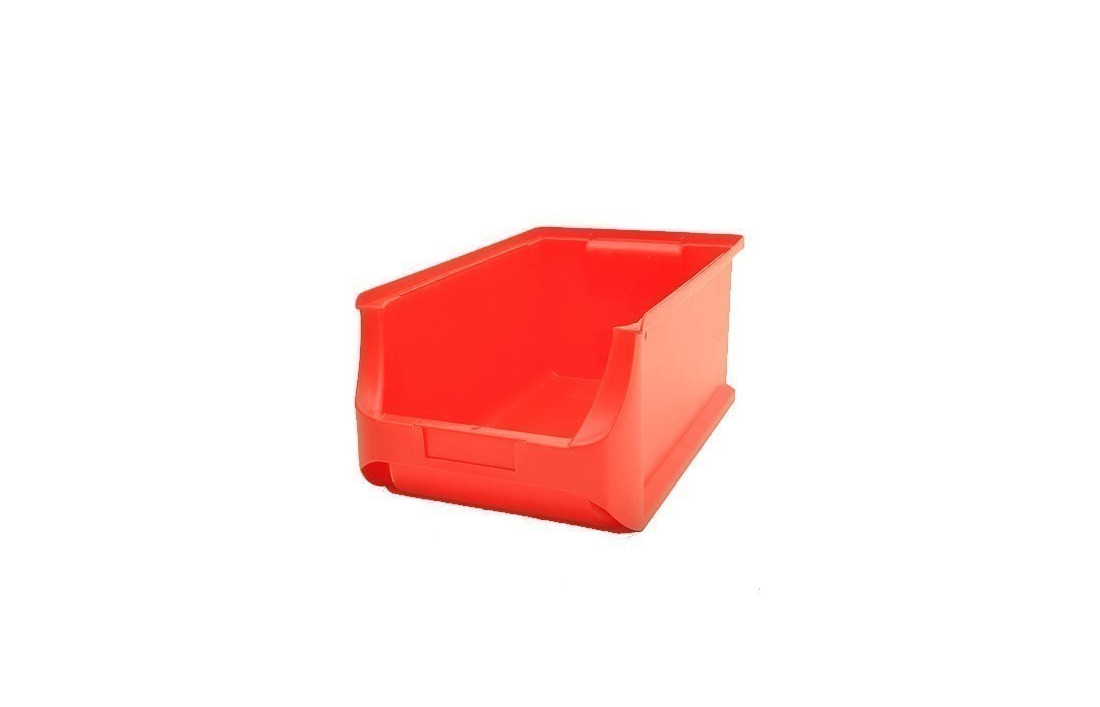 Bac de rangement 7L et 22L couleur rouge et vert - Lepont Equipements