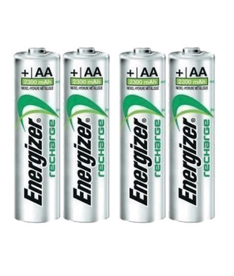 Lot de 4 accumulateurs AA, piles AA Energizer, Topographie-lepont.fr