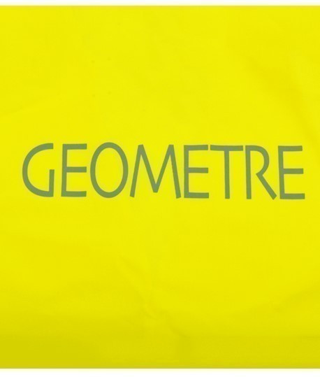 Gilet haute visibilité, Jaune Fluo, Marque Géomètre, Equipement de chantier, Topographie-lepont.fr