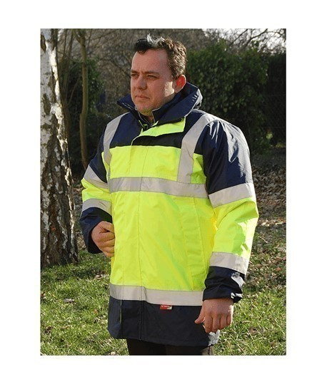 Parka de signalisation Piana, parka,vente de vetement de signalisation, manteaux, manteau