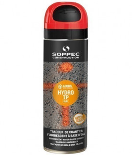 Traceur écologique SOPPEC Hydro TP, traceur de chantier, traceur hydro tp, www.lepont.fr