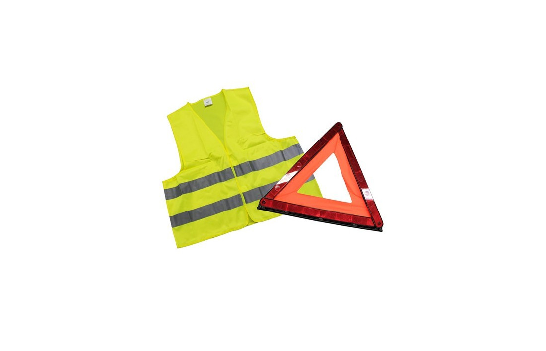 Kit Triangle Gilet de sécurité Homologués - Haute visibilité