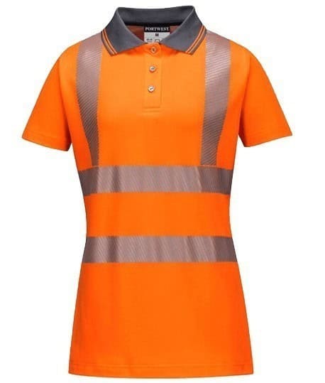 Polo haute visibilité pour les femmes Portwest, Lepont Equipements