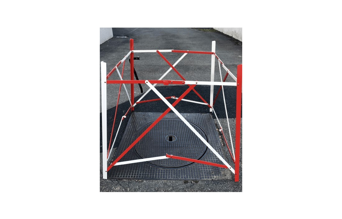 Barrière chantier extensible 2m - Abisco