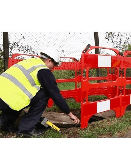 Barrière pvc non conducteur - Lepont Equipements