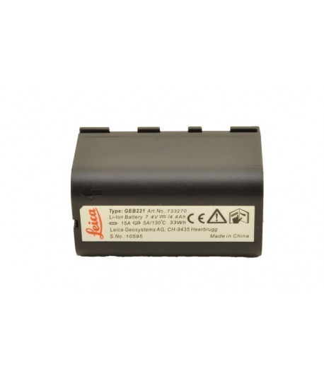 Batterie Leica GEB221 pour TPS/GNSS - Lepont Equipements