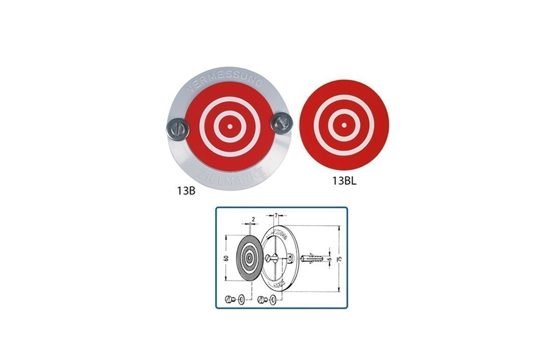 Support de cible réfléchissante Goecke 13RM - Lepont Equipements