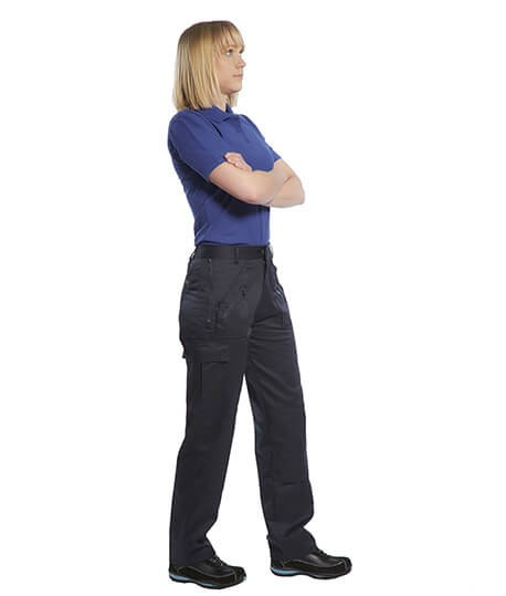 Pantalon de travail multi-poches femme