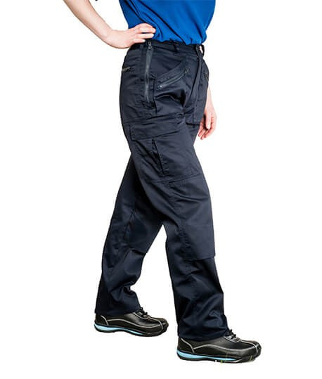 Pantalon de travail multi-poches femme