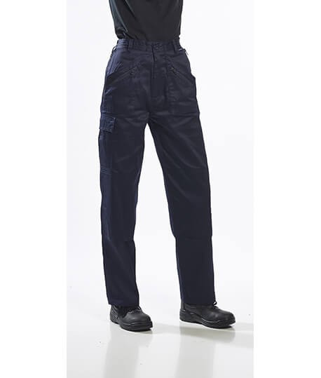 Pantalon de travail multi-poches femme