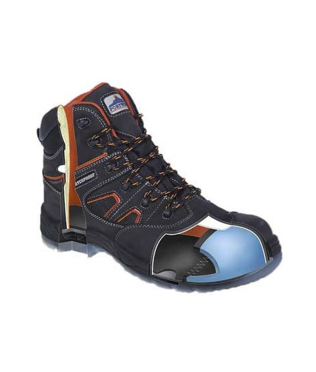 Chaussure sécurité montante waterproof ultra-légère Portwest