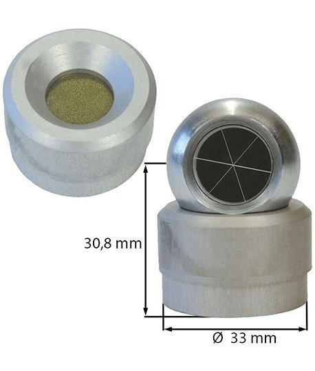 Base magnétique pour prisme auscultation - Lepont Equipements