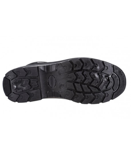 Chaussure montante waterproof cuir velours