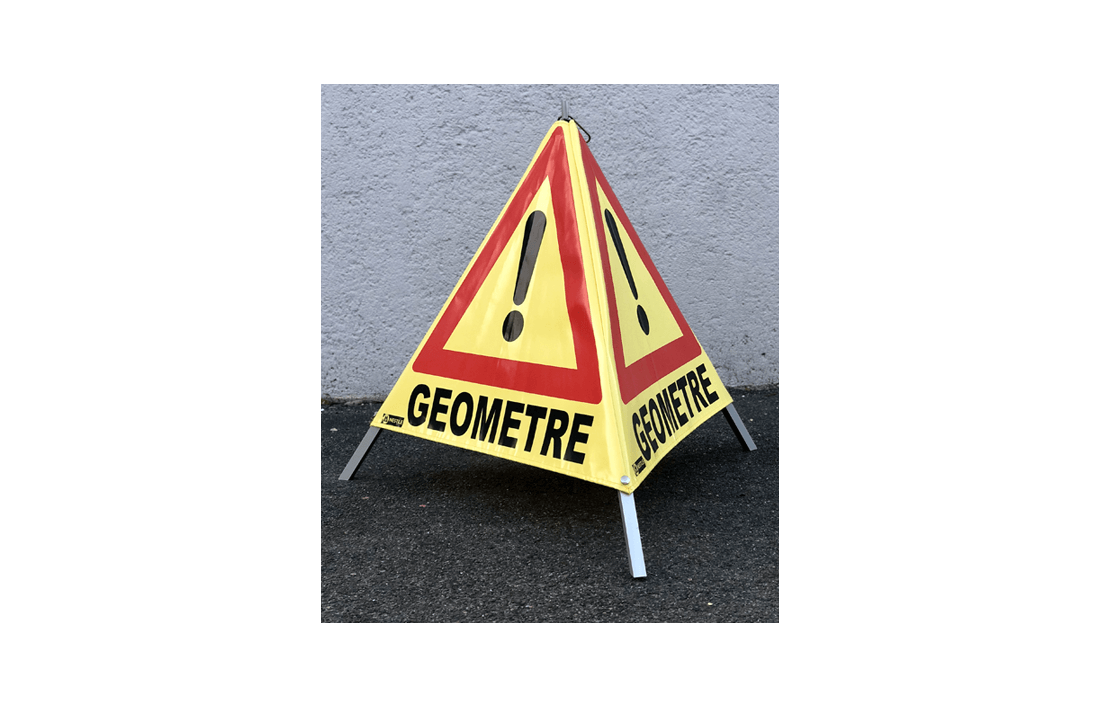 Petit triangle de signalisation pour Professionnels