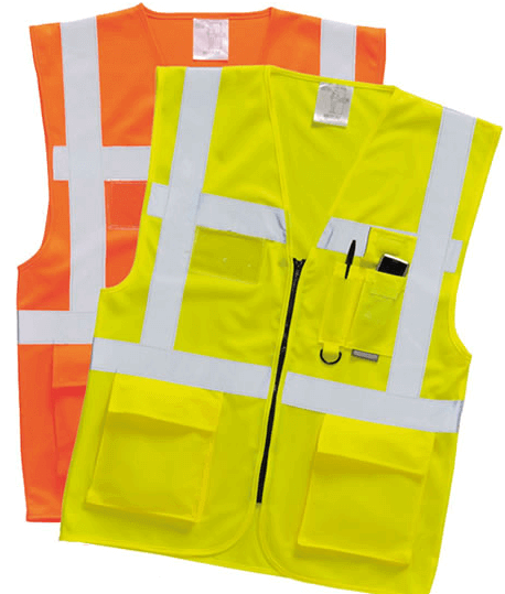 Gilet haute visibilité multi-poches Portwest S476