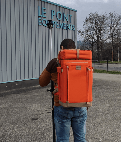 Sac à dos cordura pour stations totales SECO