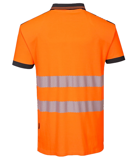 Polo confort anti-UV haute visibilité, vêtement de travail, EPI