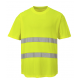 T-shirt confort haute visibilité en coton, vêtement de travail, EPI