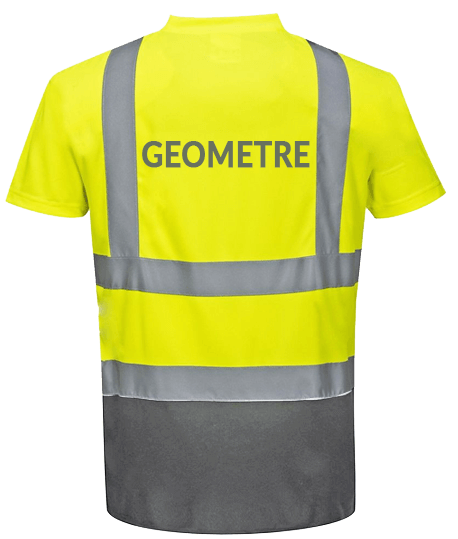 T-shirt haute visibilité GEOMETRE