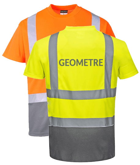 T-shirt haute visibilité GEOMETRE