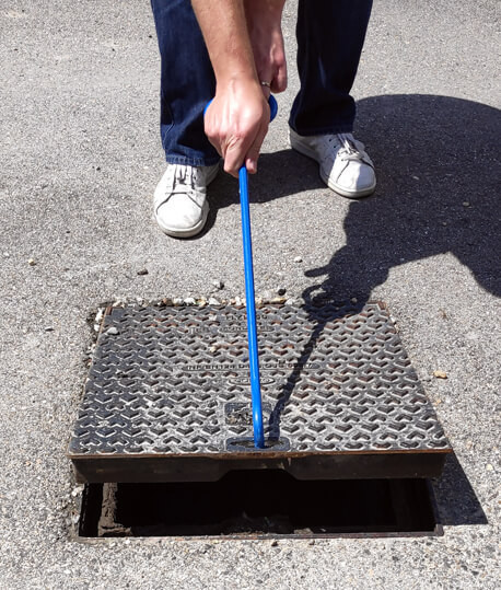 Clé lève plaques légère, détection réseaux