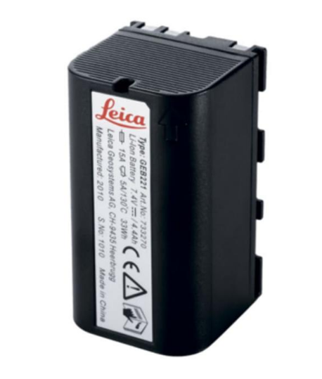 Batterie Leica GEB221 pour TPS/GNSS - Lepont Equipements