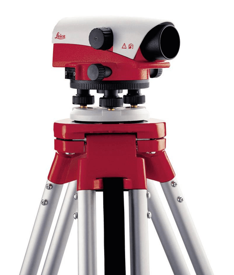 Niveau de chantier optique NA724 LEICA, instrument pour géomètre