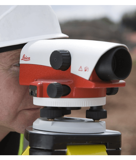 Niveau de chantier optique NA724 LEICA, instrument pour géomètre