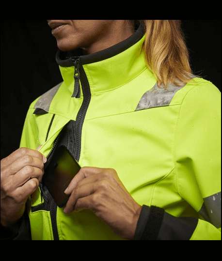 Softshell haute visibilité Femme Luna Helly Hansen, vêtement de travail EPI 