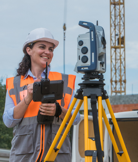 Station totale Focus 50 Robotique Spectra Geospatial