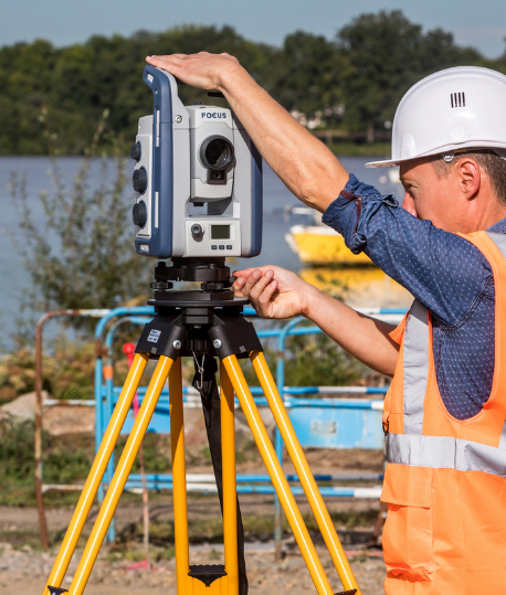 Station totale Focus 50 Robotique Spectra Geospatial