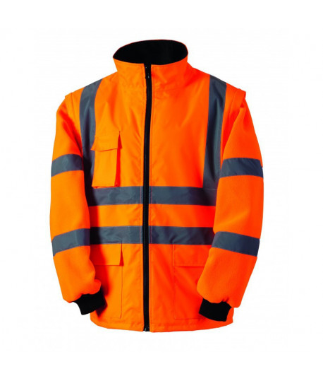 Parka 4 en 1 Haute visibilité pour toutes saisons - LEPONT Equipements