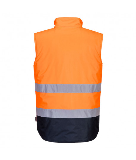 Gilet multipoche matelassé jaune fluo PORTWEST