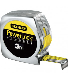 Powerlock, Vente de mesure courte en acier, Stanley, Ruban de mesure, Topographie-lepont.fr