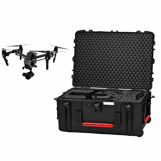 Valise HPRC double pour DJI Inspire 2 disponible sur lepont.fr