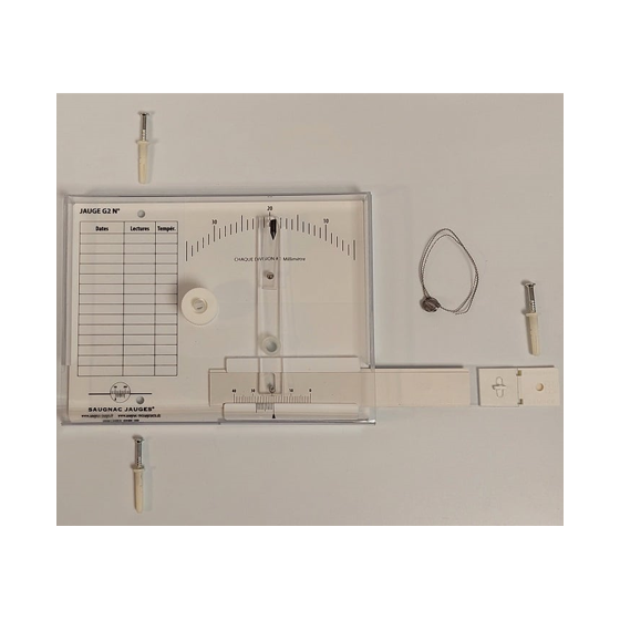 Jauge Saugnac G2 + barrette pliable