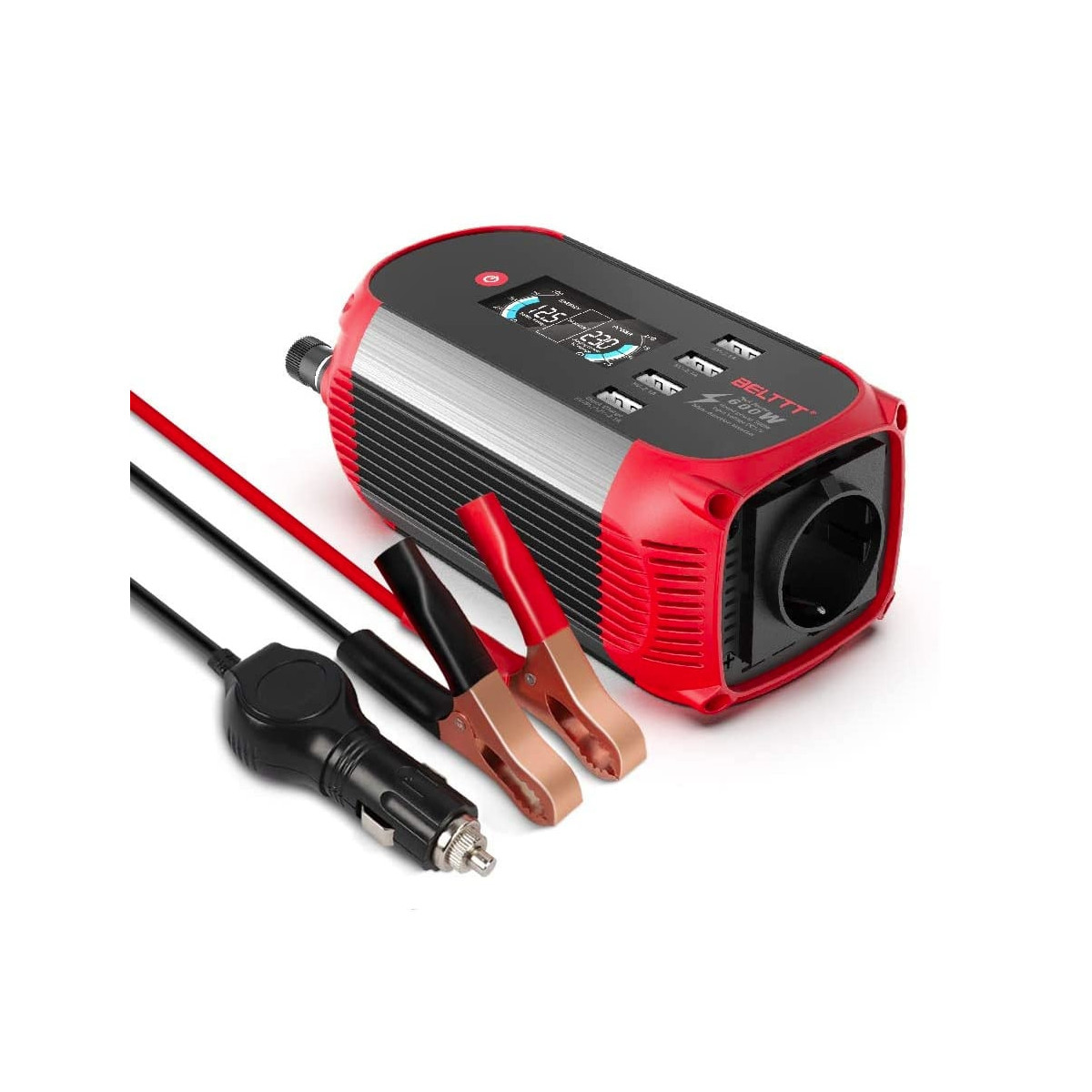 Navsound : Convertisseur 12V Allume Cigare et 220V /12-24V et USB 5V  NAVSOUND NAV-AC12V2 