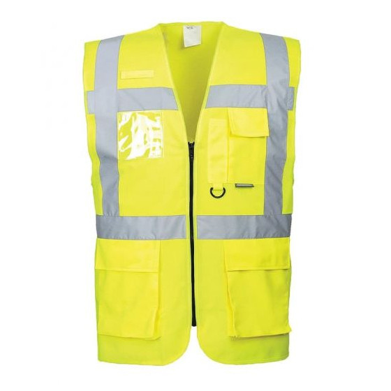 Gilet haute visibilité multi-poches personnalisable