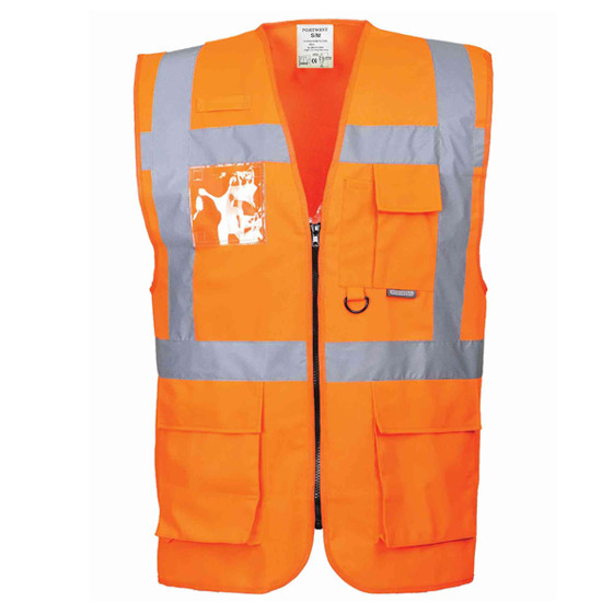 Gilet haute visibilité multi-poches personnalisable