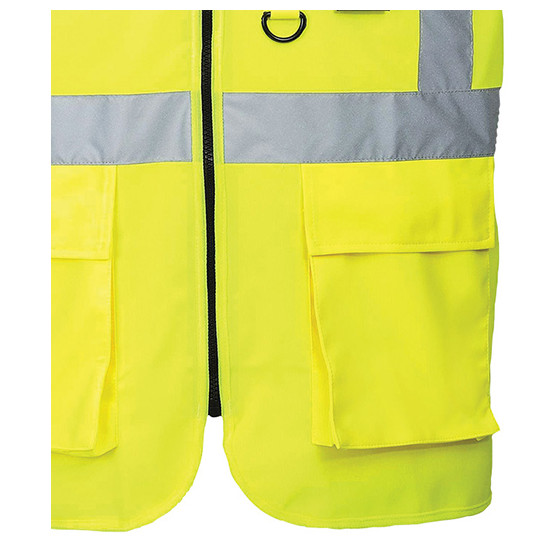 Gilet haute visibilité multi-poches personnalisable