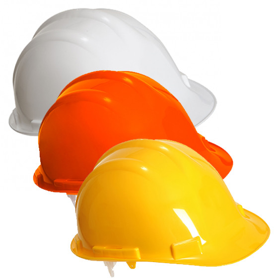 Article - Casque de chantier en polyéthylène