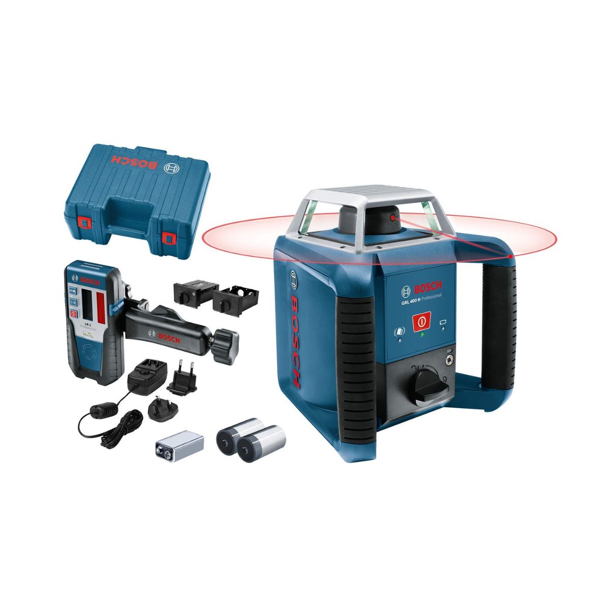 Niveau laser horizontal GRL 400H BOSCH - Lepont Equipements