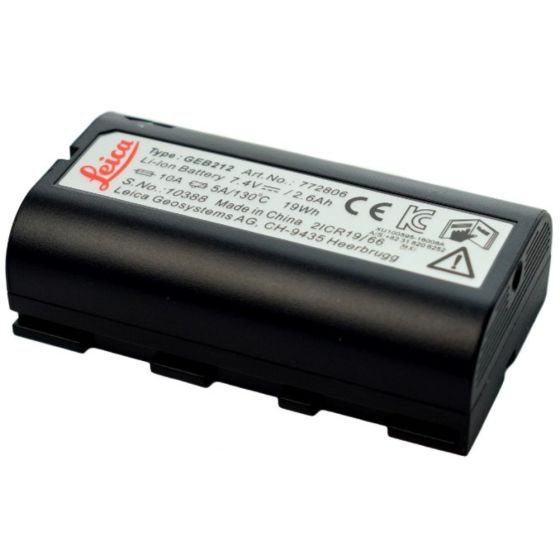 Batterie GEB212 pour Leica TPS/GNSS