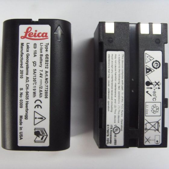 Batterie GEB212 pour Leica TPS/GNSS