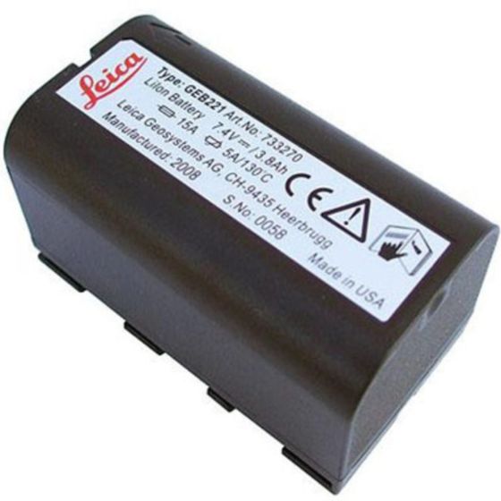 Batterie GEB221 longue durée pour TPS/GNSS