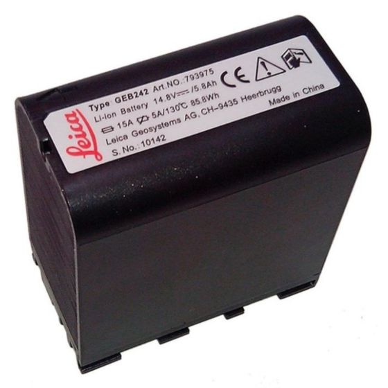 Batterie GEB242 pour Leica TM50/TS50/MS50
